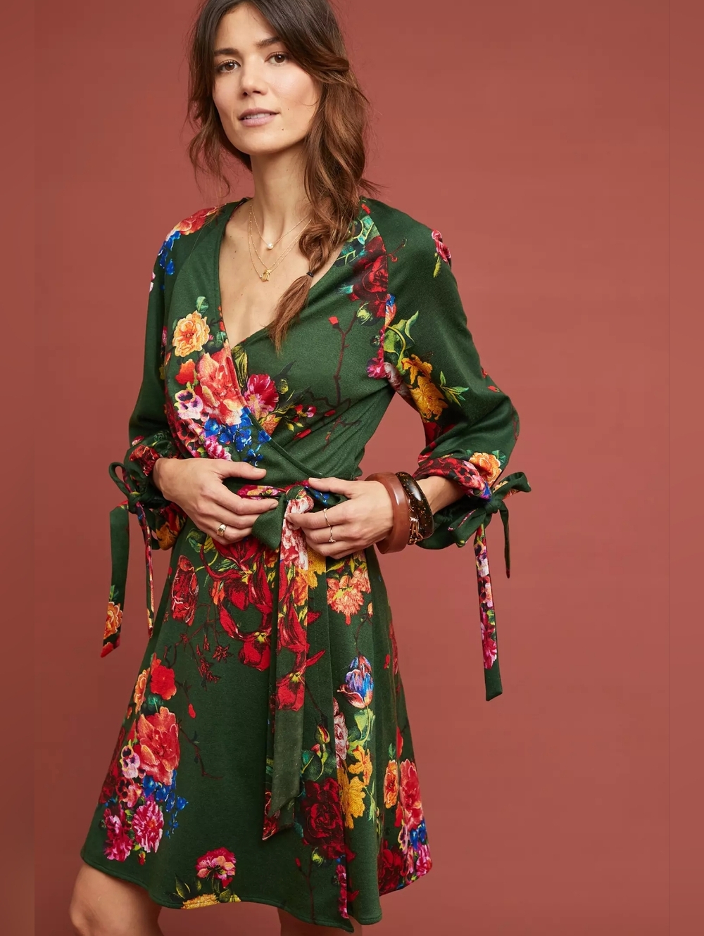 Eva Franco Dahlia Wrap Dress From Anthropologie Size Pxs
